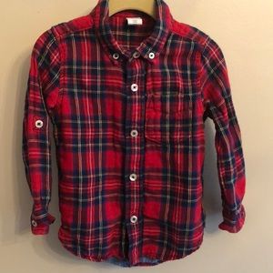Baby Gap Toddler Flannel Button Down Shirt